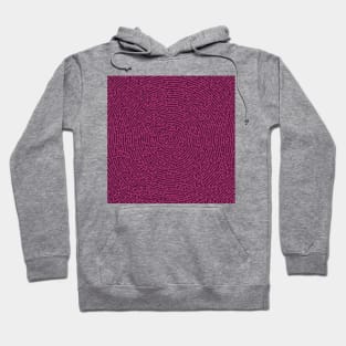 Circular Spiral Turing Pattern (Purple Pink) Hoodie